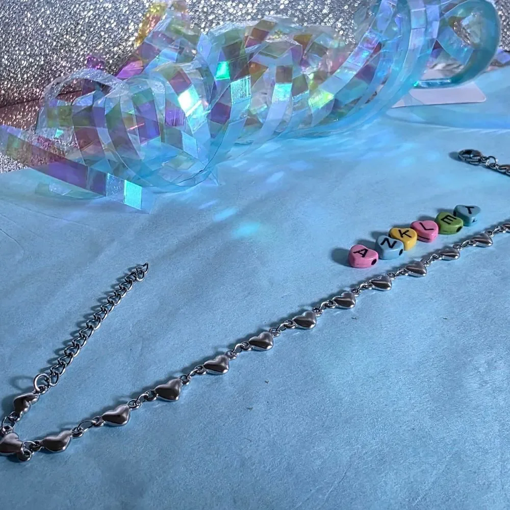 Anklet Silver Titanium 
